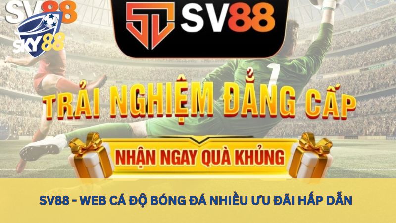 Sv88 - web cá độ bóng đá nhiều ưu đãi hấp dẫn